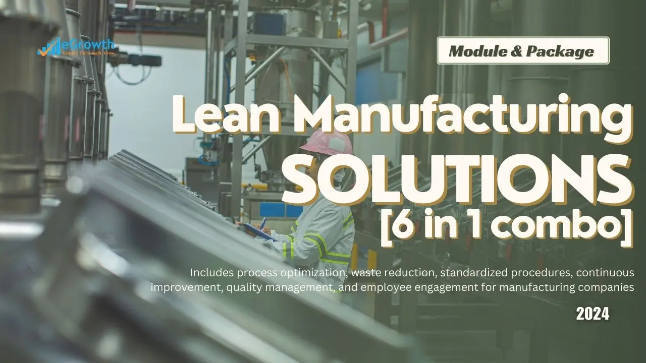 eGrowth Protfolio_Lean Manufacturing